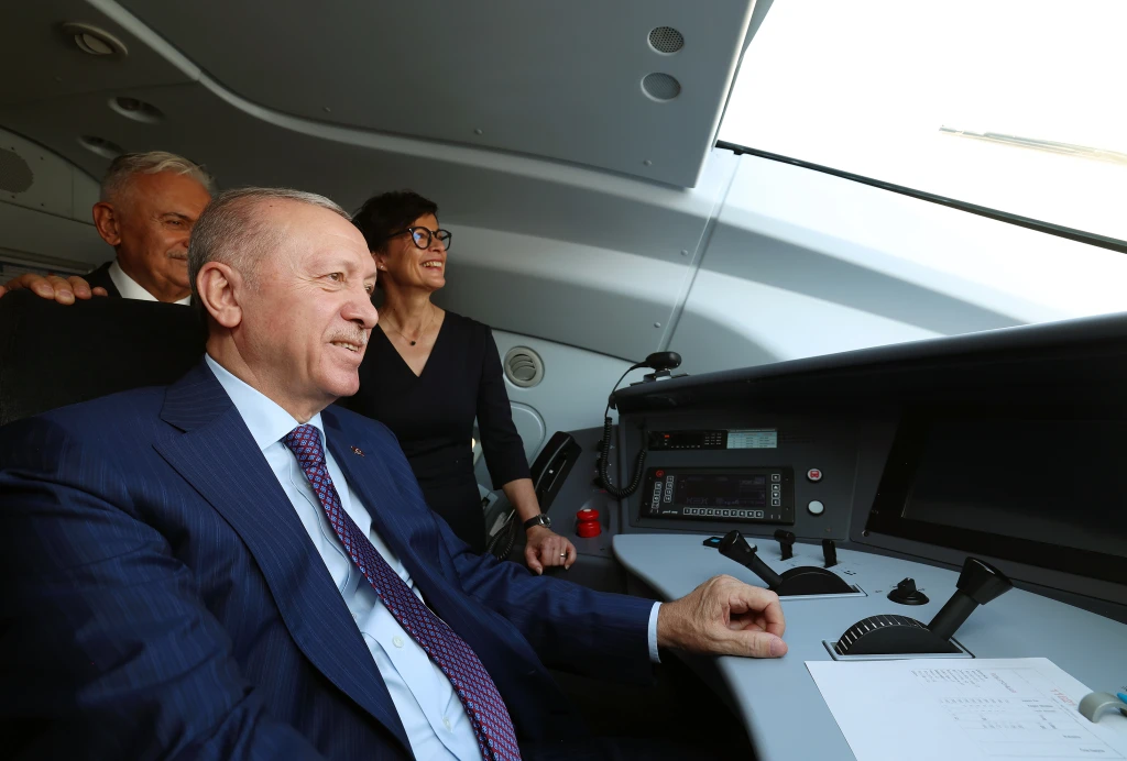Çerkezköy-Kapıkule Hızlı Tren Hattı Açılış Töreni